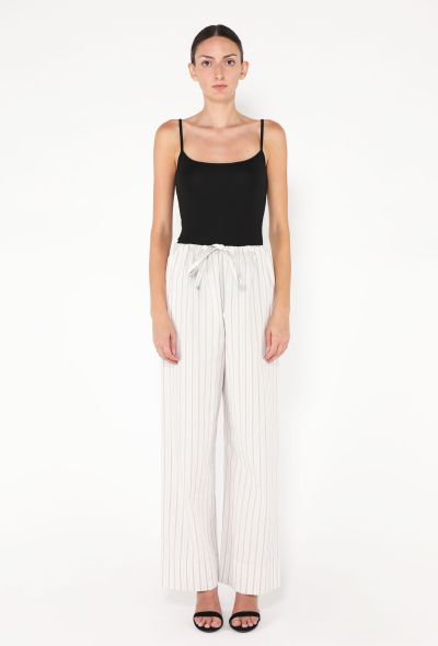 The Row 2025 Hypnosta Striped Cotton Pants - 1