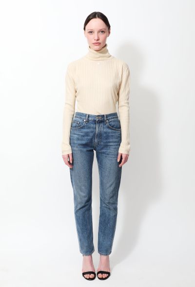                                         '60s Ribbed Turtleneck Sweater-2