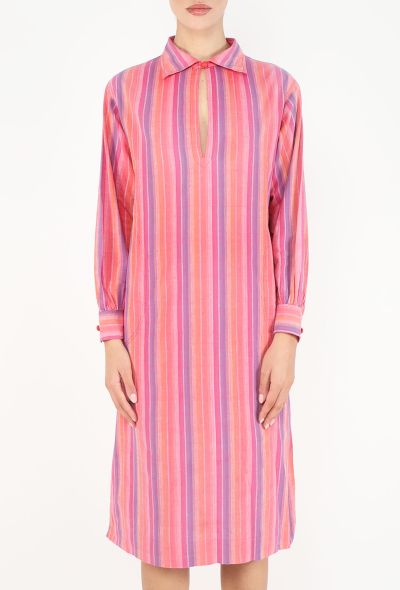 Saint Laurent Rare 1976 Striped Moroccan Tunic - 2