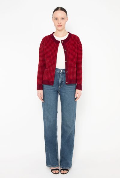 Prada Scottish Wool Knit Cardigan - 2 Prada Scottish Wool Knit Cardigan - 2