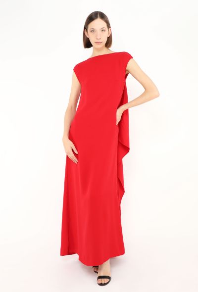 Valentino 2019 Cascading Cape Gown - 2