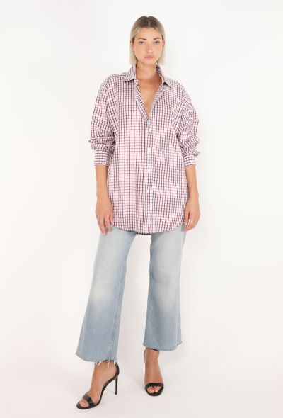 Hermès Checkered Cotton Shirt - 1