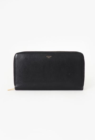 Céline Black Smooth Leather Wallet - 1
