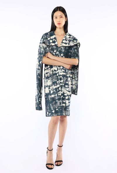 Céline Graphic Print Dress, Resort 2018 - 1