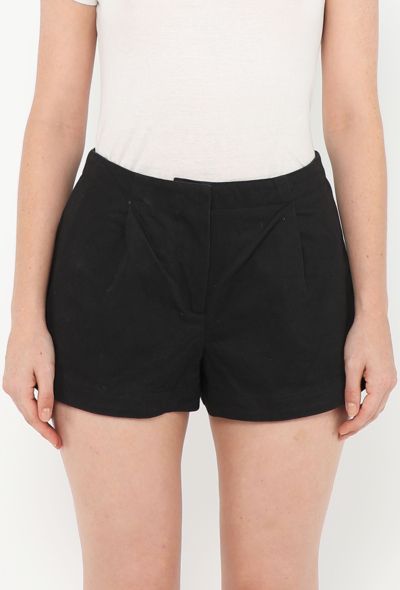 Loewe 2022 Pleated Gabardine Shorts - 2 Loewe 2022 Pleated Gabardine Shorts - 2