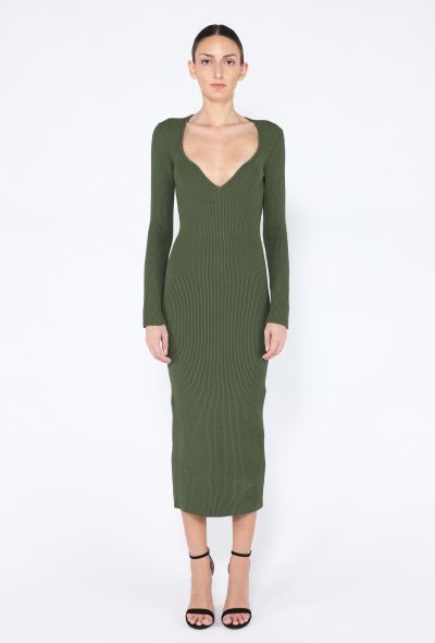 Khaite 2024 Alessandra Ribbed Dress - 2