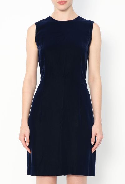 Comme des Garçons '90s Velvet Shift Dress - 1 Comme des Garçons '90s Velvet Shift Dress - 1