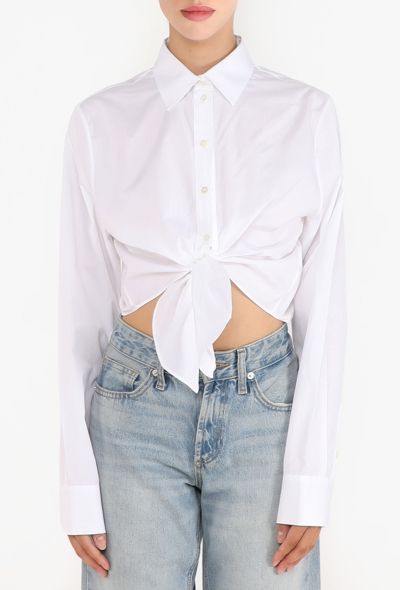 Dior Dioriviera Knotted Poplin Shirt, 2023 - 2