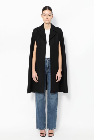 Saint Laurent 2013 Classic Wool Cape - 1