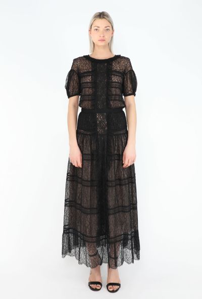Chanel Pre-Fall 2016 Paris-Rome Camélia Lace Gown - 1