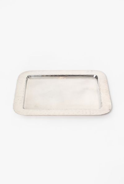 Dior Vintage Hammered Rectangular Tray - 2