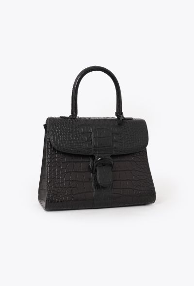 Delvaux F/W 2017 Alligator Échec & Mat  Brillant MM Bag - 2
