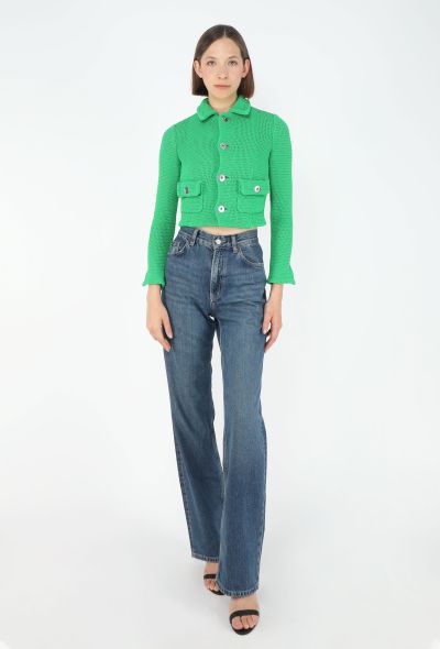 Bottega Veneta S/S 2021 Crochet Cropped Jacket - 1