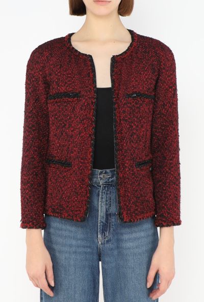 Chanel Braided Trim Tweed Jacket - 1 Chanel Braided Trim Tweed Jacket - 1