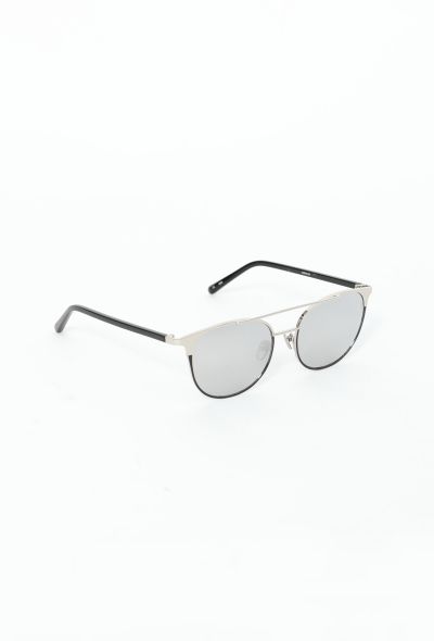 Modern Designers Linda Farrow Mirrored Aviator Sunglasses - 2
