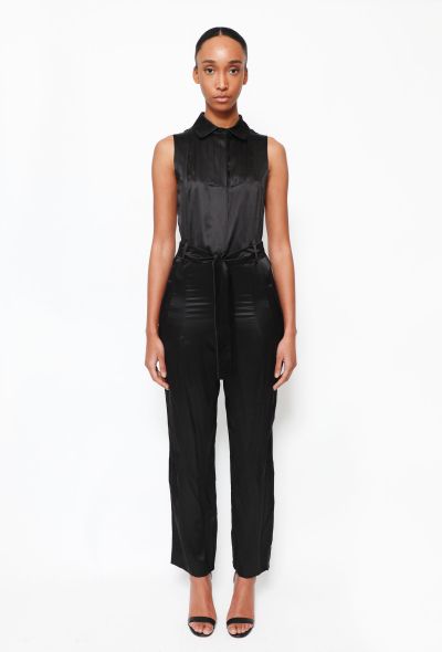                             2010 'Edition 24' Belted Silk Jumpsuit - 1