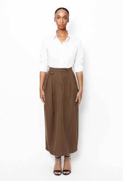 The Row 2021 Michelet Pleated Skirt - 1