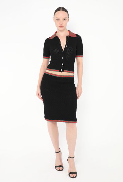 Gucci S/S 2024 Piqué Polo Top - 2 Gucci S/S 2024 Piqué Polo Top - 2