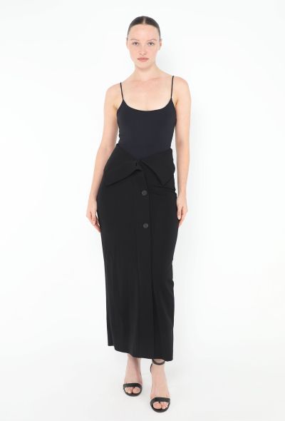 The Row 2022 Asymmetrical Folded Skirt - 1