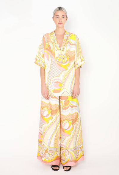 Emilio Pucci S/S 2018 Palazzo Silk Ensemble - 1 Emilio Pucci S/S 2018 Palazzo Silk Ensemble - 1