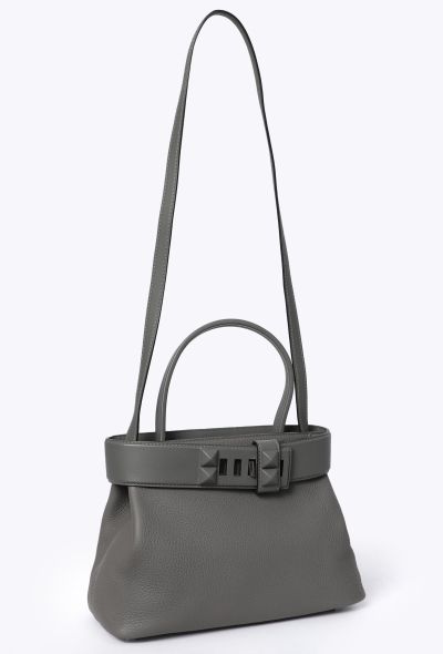Hermès Gris Meyer Togo Medor Bag - 2 Hermès Gris Meyer Togo Medor Bag - 2