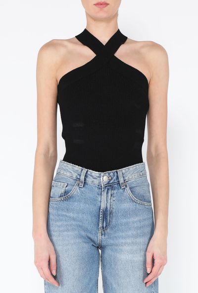 Khaite 2021 Ribbed Jersey Bodysuit - 1