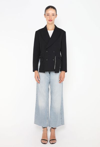 Comme des Garçons Deconstructed Twill Blazer - 2 Comme des Garçons Deconstructed Twill Blazer - 2