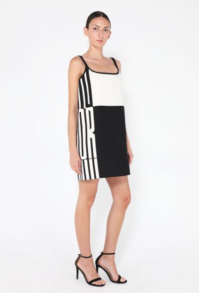 Dior Bicolor Logo Slip Dress, 2025 - 1
