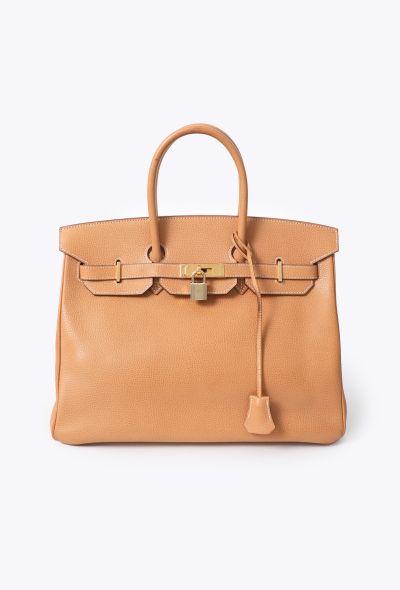 Hermès Natural Ardennes Birkin 35 - 1