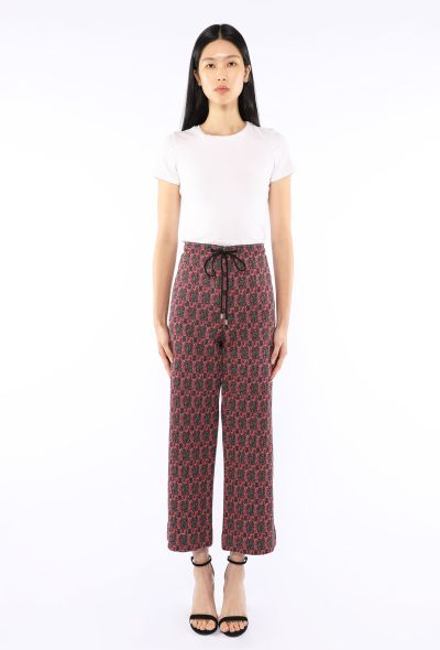 Céline Jacquard Knit Pants - 1