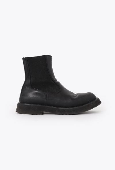 Céline S/S 2016 Rubber Chelsea Boots - 1 Céline S/S 2016 Rubber Chelsea Boots - 1