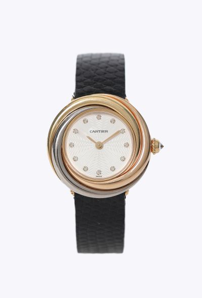 Cartier Vintage 18K Gold & Diamonds Trinity Watch - 1