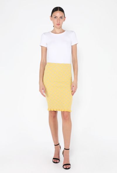 Prada Ruched Printed Skirt, 2024 - 1