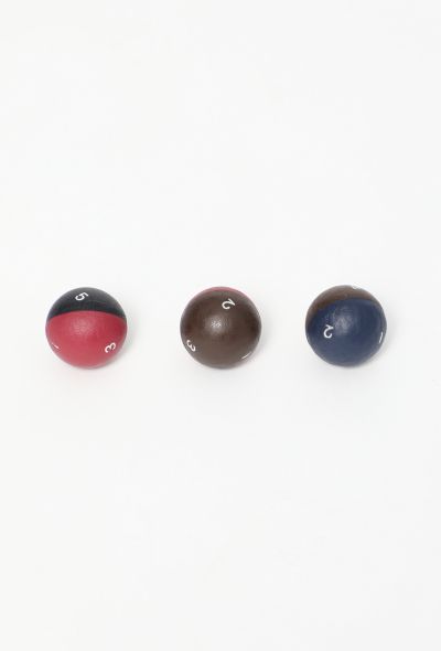 Hermès Leather Dice Set - 1 Hermès Leather Dice Set - 1