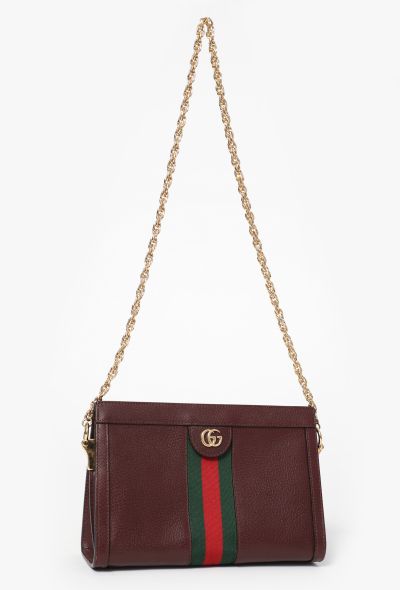Gucci Burgundy Ophidia Small Shoulder Bag - 2