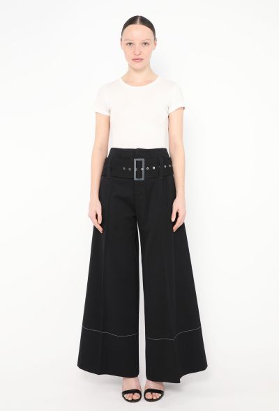 Céline Stitched Belted Trousers, F/W 2015 - 1