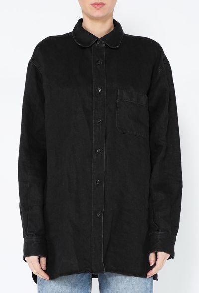 The Row S/S 2025 Nesson Linen Shirt - 1