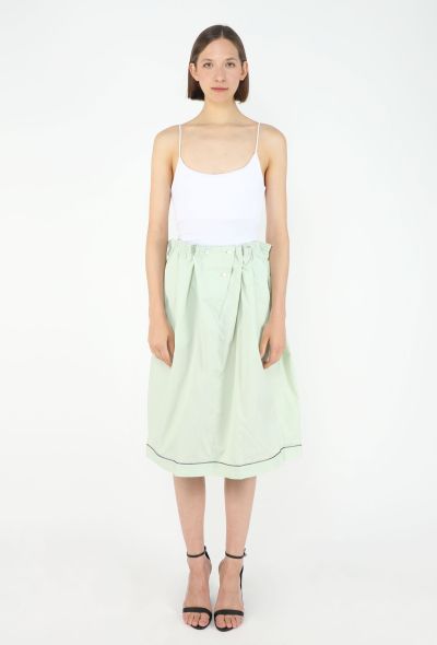 Prada Cotton Pajama Skirt, F/W 2025 - 1