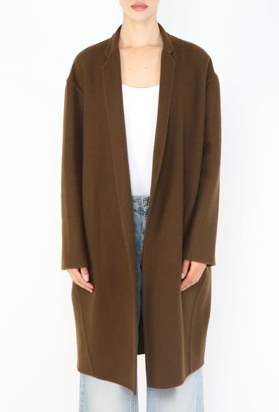Céline Cashmere Crombie Coat, 2014 - 2