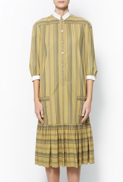                             '70s Striped Cotton Dress - 2