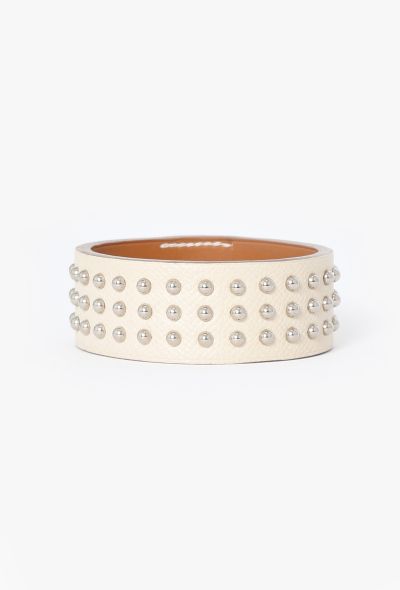 Hermès 2016 Nomade Studded Epsom Bracelet - 1 Hermès 2016 Nomade Studded Epsom Bracelet - 1