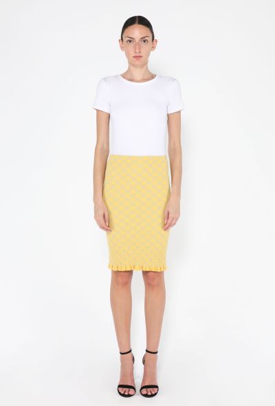 Prada Ruched Printed Skirt, 2024 - 2
