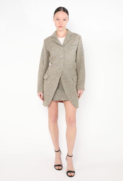 Alaïa 1986 Harris Tweed Riding Blazer - 2