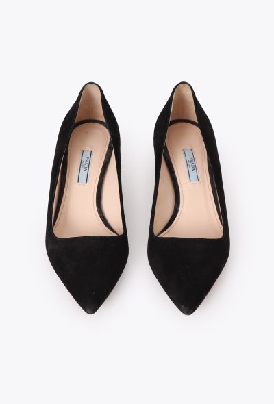 Prada 2019 Suede Kitten Heels - 2 Prada 2019 Suede Kitten Heels - 2