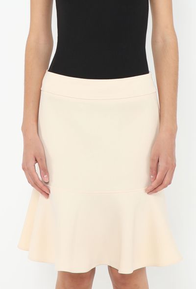 Balenciaga Early 2000s Twill Fluted Skirt - 2