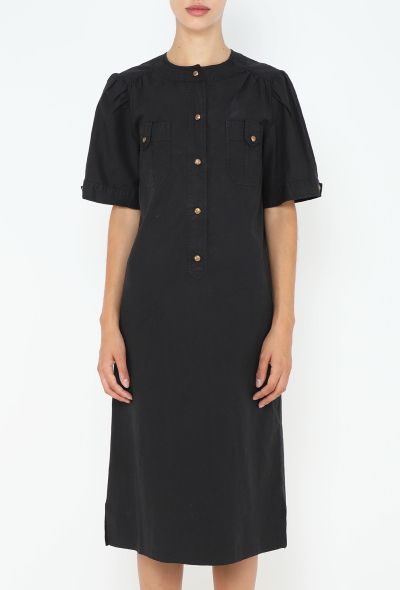 Céline Vintage Poplin Triomphe Dress - 2 Céline Vintage Poplin Triomphe Dress - 2