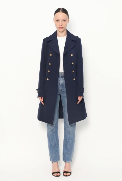 Modern Designers Altuzarra Pre-Fall 2016 Wool Peacoat - 1