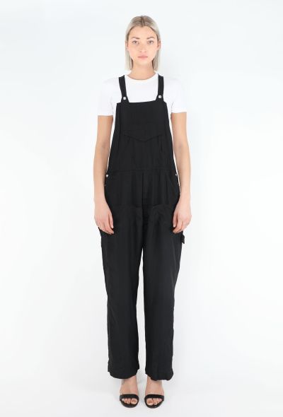 Balenciaga 2003 Silk Utility Overalls - 2