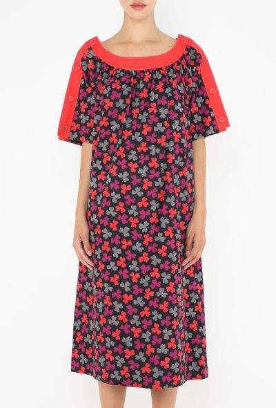 Céline Vintage Cotton Clover Dress - 2 Céline Vintage Cotton Clover Dress - 2