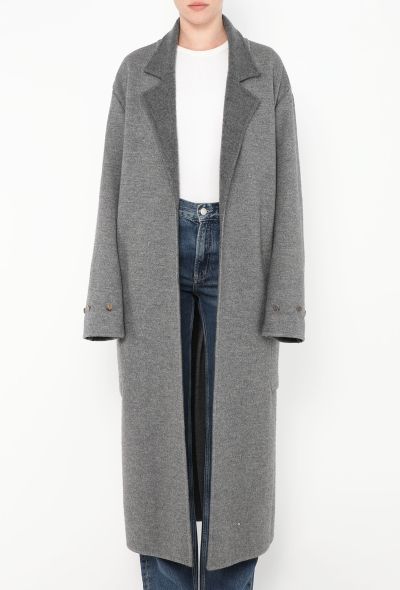 Céline Cashmere Lapel Oversized Coat - 2 Céline Cashmere Lapel Oversized Coat - 2